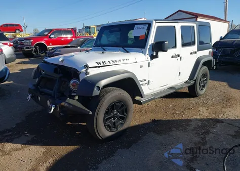 2016 Jeep Wrangler Unlimited Sport из США, поврежденный, VIN 1C4BJWDG8GL176108
